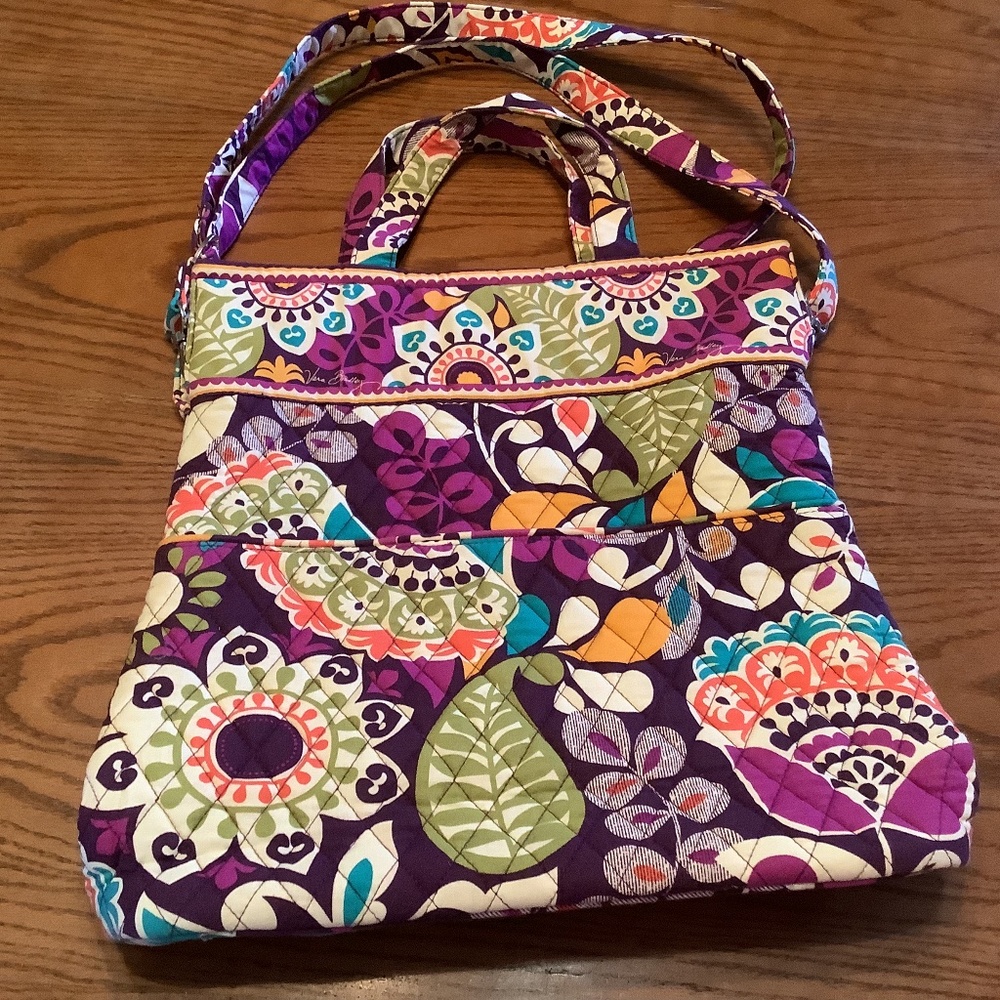 Vera Bradley Plum Crazy Tote